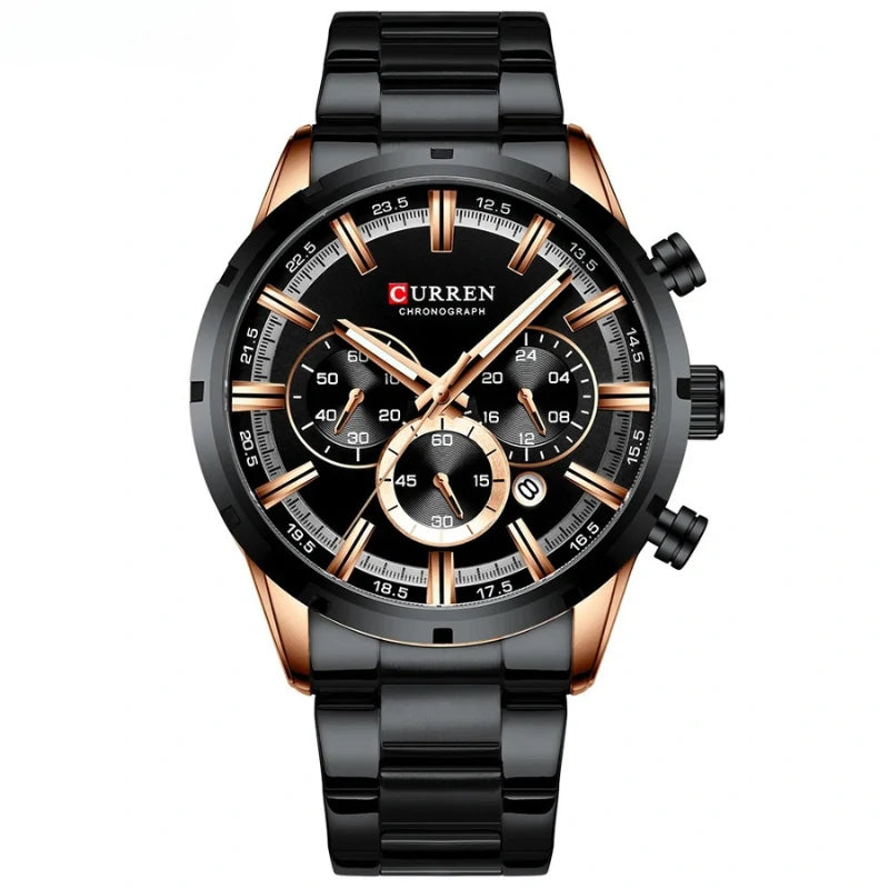 Curren 8355 – Quartz Masculino Premium com Estilo Moderno