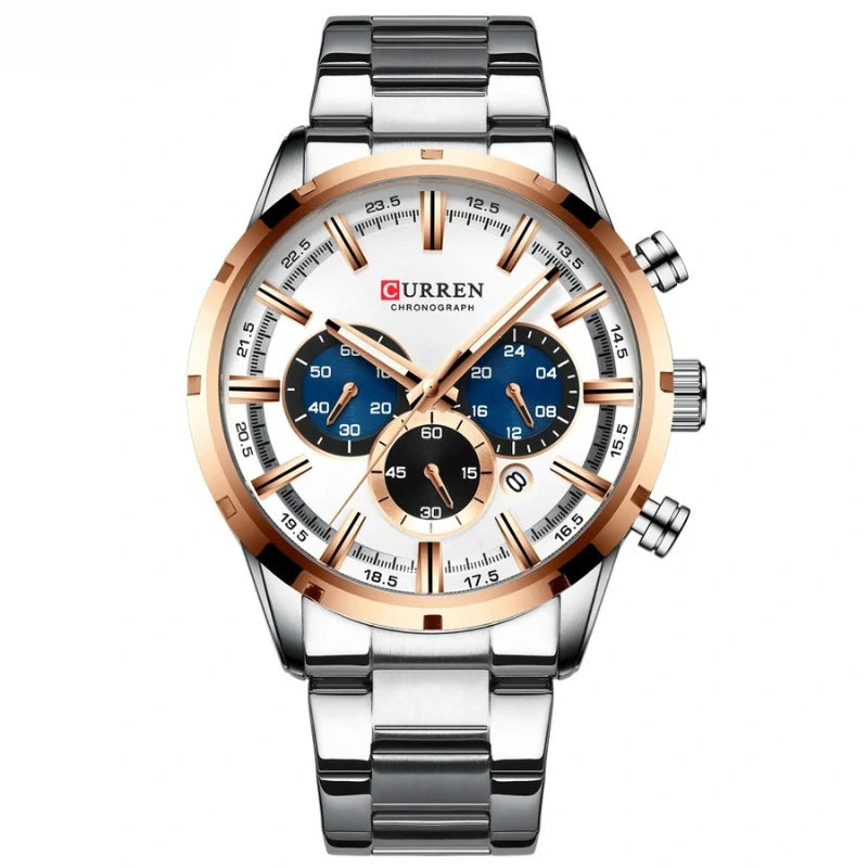 Curren 8355 – Quartz Masculino Premium com Estilo Moderno