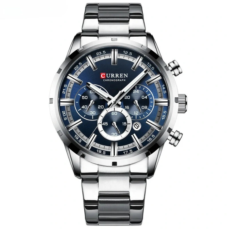 Curren 8355 – Quartz Masculino Premium com Estilo Moderno