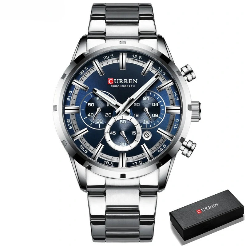 Curren 8355 – Quartz Masculino Premium com Estilo Moderno