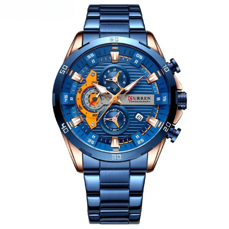 Curren 8402 – Relógio Casual Masculino