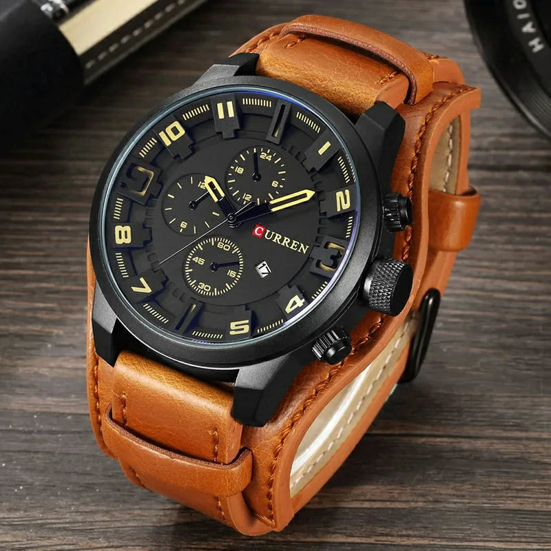 Curren 8225 – Relógio Masculino Luxo