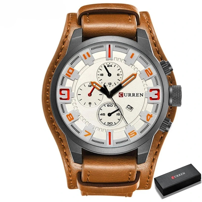 Curren 8225 – Relógio Masculino Luxo