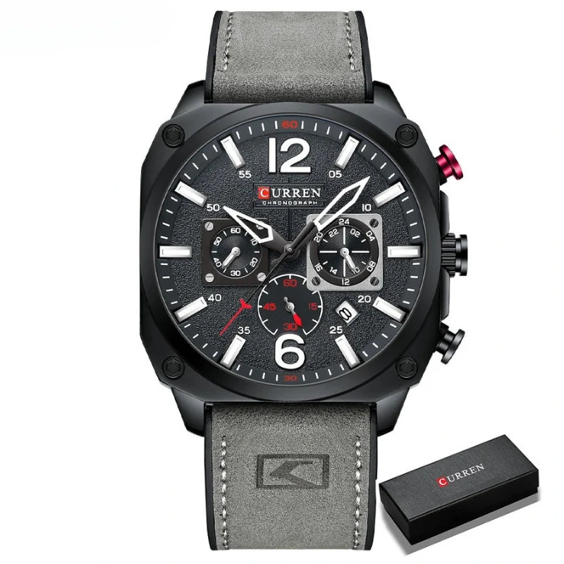 Curren 8398 – Relógio Casual e Desportivo