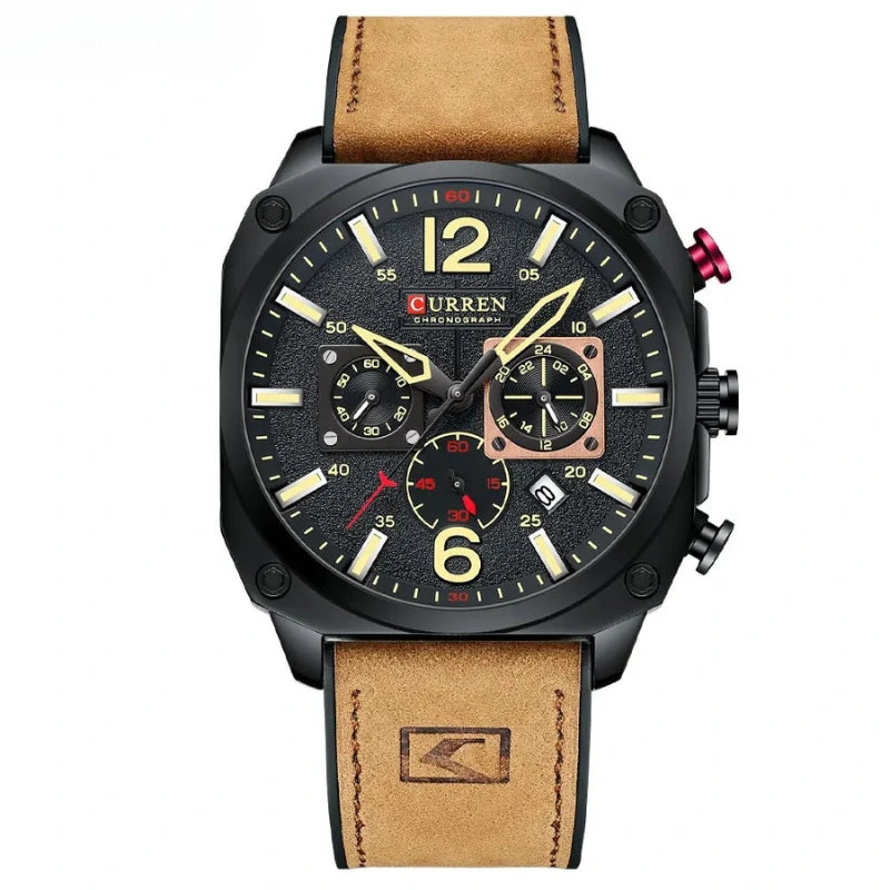 Curren 8398 – Relógio Casual e Desportivo