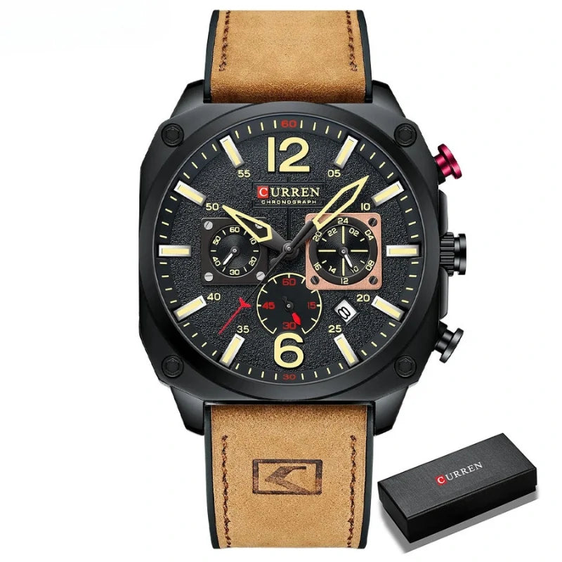 Curren 8398 – Relógio Casual e Desportivo