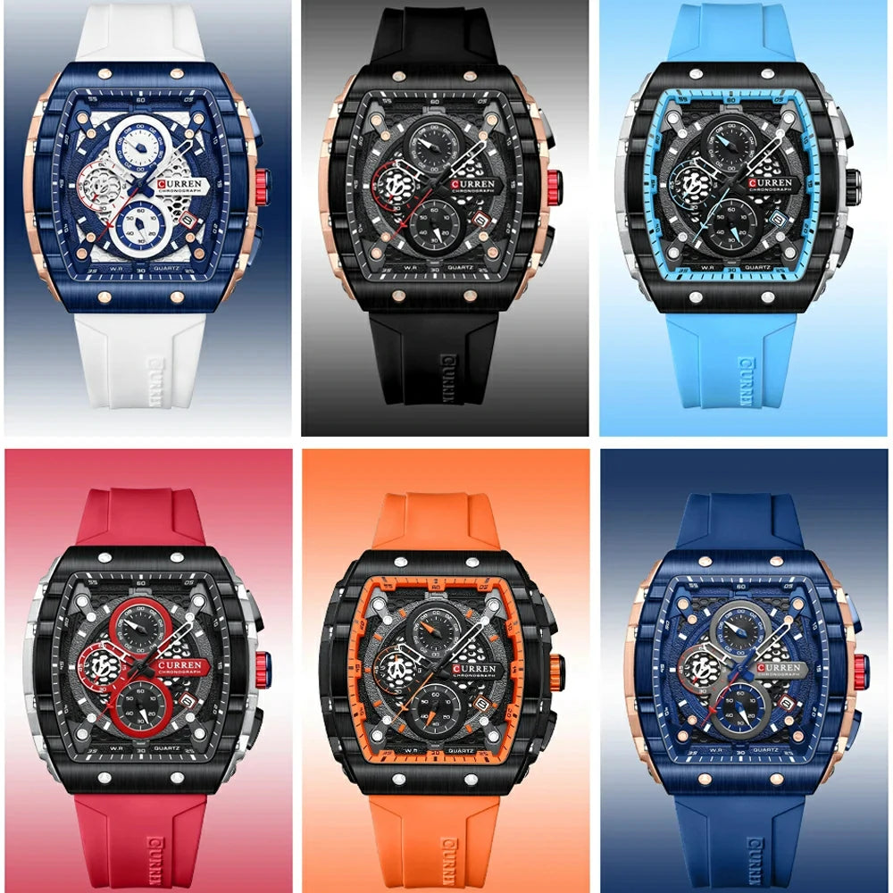 Curren 8442 – Relógio Quartz Casual