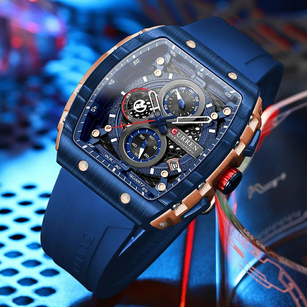 Curren 8442 – Relógio Quartz Casual