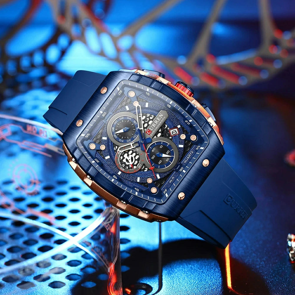 Curren 8442 – Relógio Quartz Casual