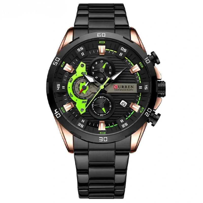 Curren 8402 – Relógio Casual Masculino