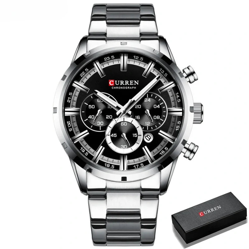 Curren 8355 – Quartz Masculino Premium com Estilo Moderno