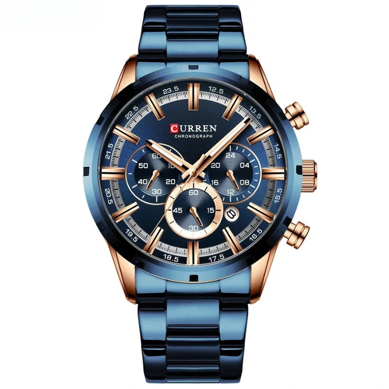 Curren 8355 – Quartz Masculino Premium com Estilo Moderno