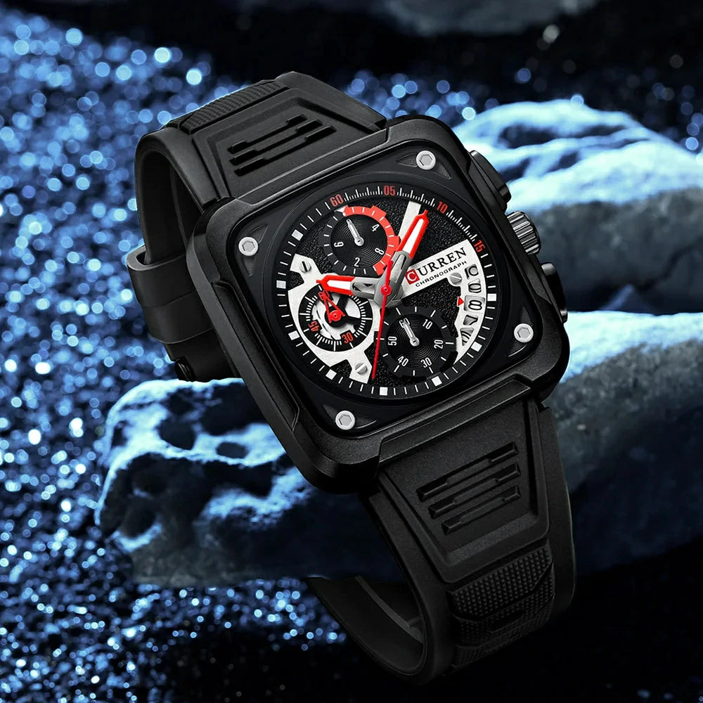 Curren 8461 – Relógio Masculino Esportivo Quartz