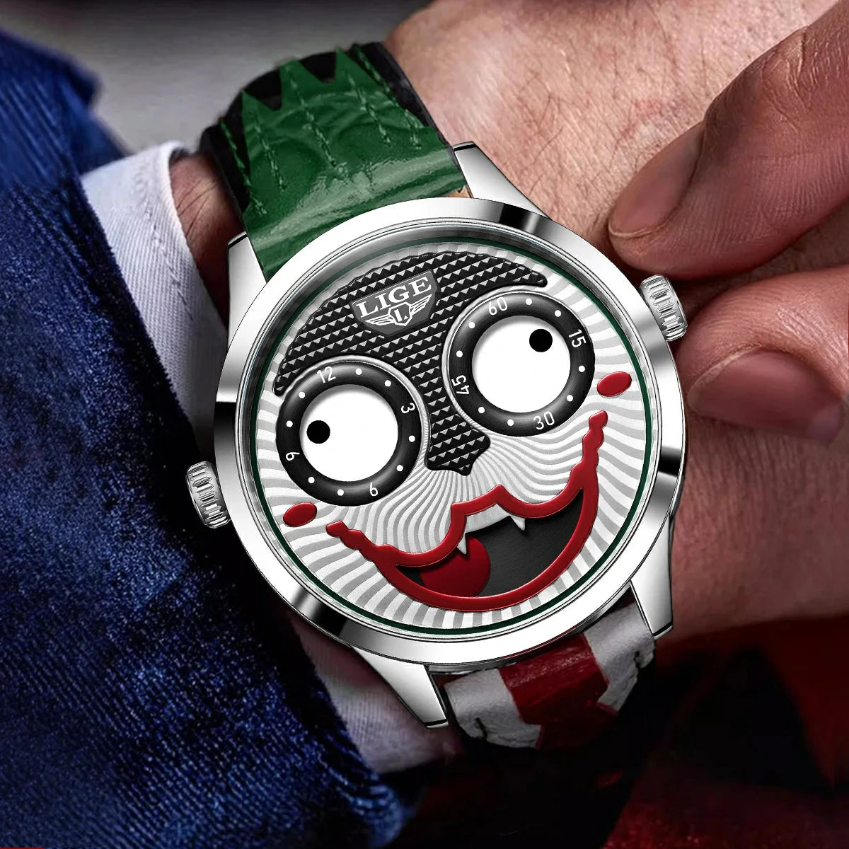 LIGE 89160 – Relógio Masculino Joker