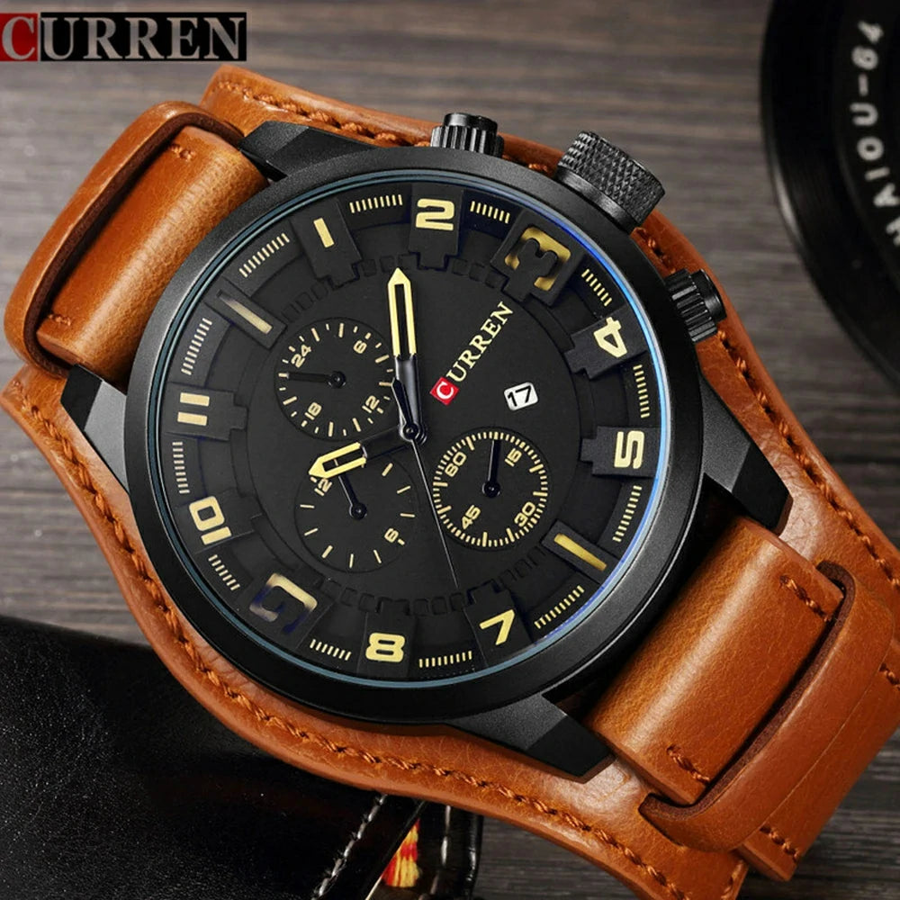 Curren 8225 – Relógio Masculino Luxo
