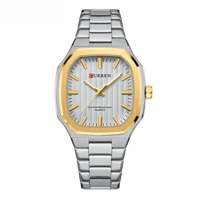 Curren 8458 – Quartz Masculino de Luxo