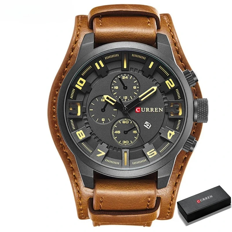 Curren 8225 – Relógio Masculino Luxo