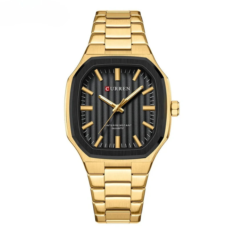 Curren 8458 – Quartz Masculino de Luxo