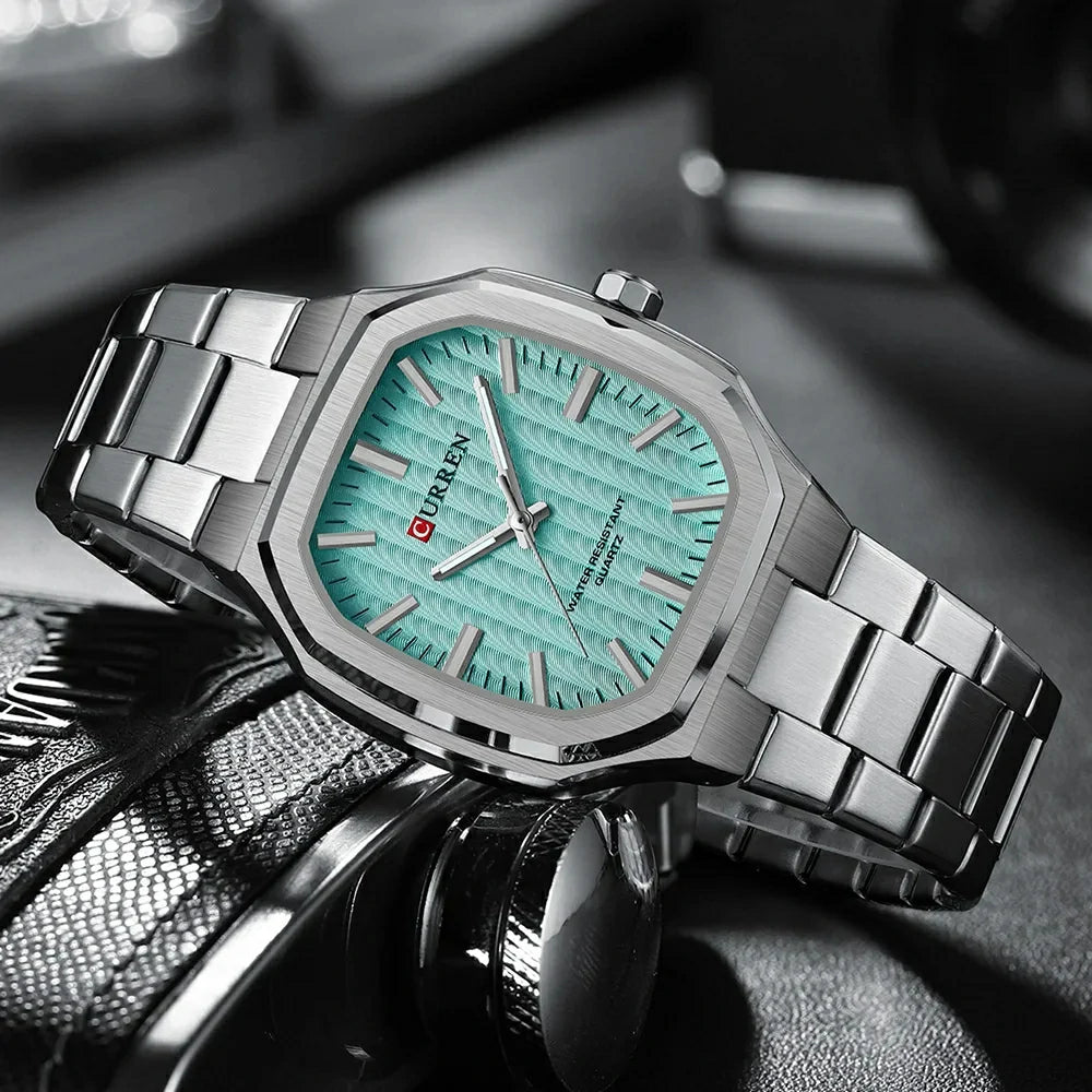 Curren 8458 – Quartz Masculino de Luxo