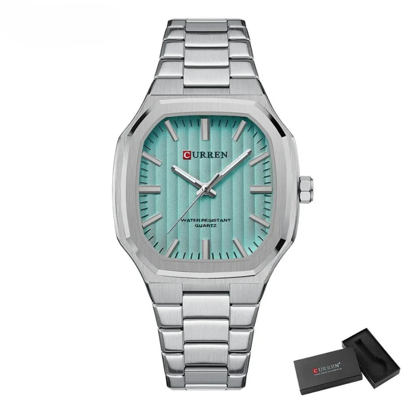 Curren 8458 – Quartz Masculino de Luxo